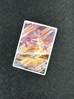 2024 Pokemon SV Surging Sparks Mesprit #204/191 Illustration Rare - Image 3