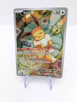 POKEMON TCG EEVEE SVP 173 BLACK STAR PROMO FULL ART NEAR MINT - Image 1
