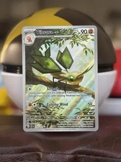 Vibrava Pokemon TCG Scarlet & Violet Surging Sparks 206/191 Illustration Rare - Image 1