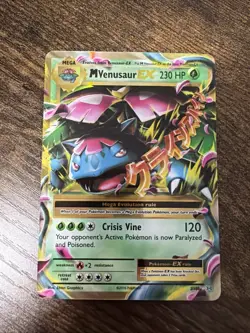 Pokemon TCG Evolutions Ultra Rare Holo Mega M Venusaur EX 2/108 2016 NM - Image 1