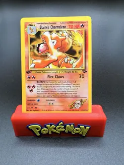 [NM] 2000 Pokemon Gym Challenge Blaine's Charmeleon 1st Edition #31/132 - Image 1