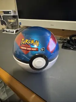 Pokemon Fall 2025 Collectors Poke Ball Tin - POKE BALL (3 packs & Sticker) - Image 1