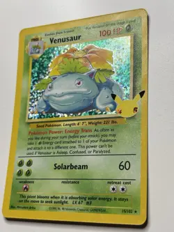 Pokemon Venusaur 15/102 Celebrations Classic Collection Ultra Rare Holo NM - Image 3