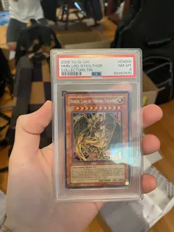 PSA 8 Hamon, Lord of Striking Thunder 2006 Collector's Tins Yugioh - Image 1