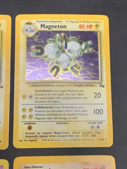 Vintage Pokemon Cards Holo Rare WOTC Lot Base Set, Jungle, Fossil - Mewtwo MP/HP - Image 4