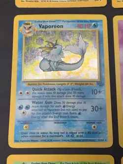 Vintage Pokemon Cards Holo Rare WOTC Lot Base Set, Jungle, Fossil - Mewtwo MP/HP - Image 5