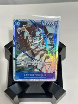 Bandai One Piece CCG Edward.Newgate Carrying on His Will OP13-042 Foil SR - Image 1