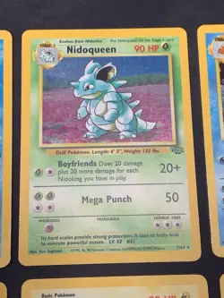 Vintage Pokemon Card Rare Holo Lot 1999 WOTC Era Base Set, Jungle, Fossil MP/HP - Image 3