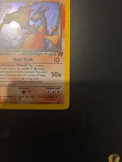 Dark Charizard 4/82 Team Rocket Holo Rare Pokemon Card - Image 4
