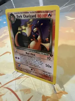 Dark Charizard 4/82 Team Rocket Unlimited Holo Rare Pokemon Card Light-play TCG - Image 2