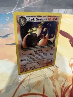 Dark Charizard 4/82 Team Rocket Unlimited Holo Rare Pokemon Card Light-play TCG - Image 3