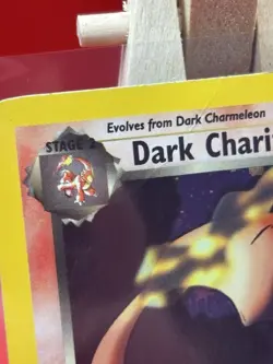 Dark Charizard 4/82 Team Rocket Holo Rare Pokemon Card (MP/Small Crease) - Image 3