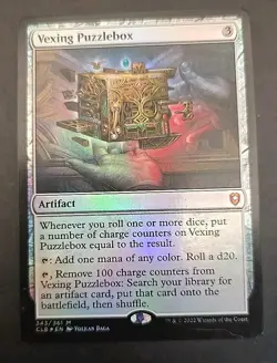 Vexing Puzzlebox Commander Legends: Battle for Baldur's Gate MTG Foil LP - Image 1