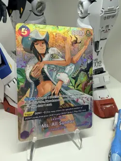 Ms. All Sunday (SP) OP04-064 Wings of The Captain Foil English One Piece TCG NM - Image 5