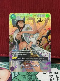 One Piece TCG Ms. All Sunday SP Wings of the Captain OP04-064 Listing 1 NM - Image 1
