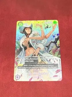 One Piece TCG Ms. All Sunday SP Wings of the Captain OP04-064 Listing 1 NM - Image 3