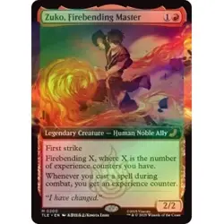 FOIL ZUKO, FIREBENDING MASTER (EXTENDED ART) Avatar: The Last Airbender Eternal - Image 1