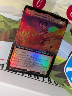 MTG Avatar The Last Airbender Zuko, Firebending Master Extended Art FOIL 127 NM - Image 2