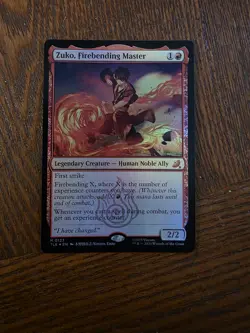 Zuko, Firebending Master (Extended Art- Foil) TLE Avatar: the Last Airbender - Image 1