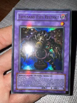Yu-Gi-Oh! Thousand-Eyes Restrict PSV-084 Ultra Rare 2002 1st Edition US Print - Image 1