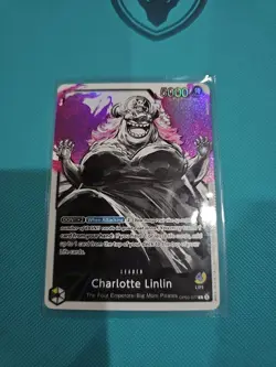 Charlotte Linlin Alternate Art Leader One Piece Card Game OP03-077 English - Image 1