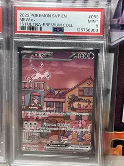 Pokemon PSA 9 Mew Ex 053 Metal 205 Mewtwo 052 SVP 151 UPC Promo Set Fresh Grade - Image 4