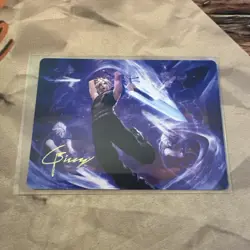 Cloud's Limit Break Art Card (Gold-Stamped Signature) Art Series: Final Fantasy - Image 1