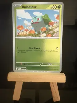 BULBASAUR - 1/132 Mega Evolution NM - Reverse Holo Common - Pokemon TCG Card - Image 1