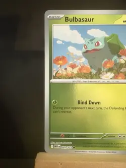 BULBASAUR - 1/132 Mega Evolution NM - Reverse Holo Common - Pokemon TCG Card - Image 2