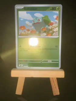 BULBASAUR - 1/132 Mega Evolution NM - Reverse Holo Common - Pokemon TCG Card - Image 4