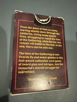 Highlander Card Game Swordmaster: Limited Edition Starter Deck - Image 2