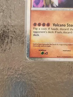 Pokemon TCG Shiny Groudon Call of Legends SL4 Holo Rare Card 2011 - Image 4
