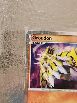 Pokemon TCG Shiny Groudon Call of Legends SL4 Holo Rare Card 2011 - Image 5