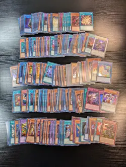 Yugioh Card Lot 500 Trading Cards Mixed Sets Bulk Commons Rares Random - Image 1