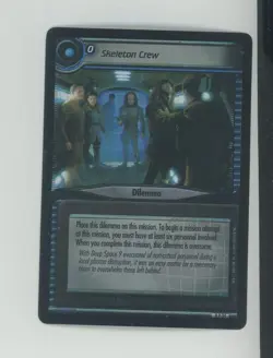 Star Trek 2nd Edition Skeleton Crew 0P34 Foil Promo Card - Image 1