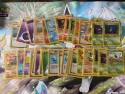500+ Pokemon Card Lot Vintage and Modern Promos/V/EX/Cosmo holos/Pokeballs - Image 5