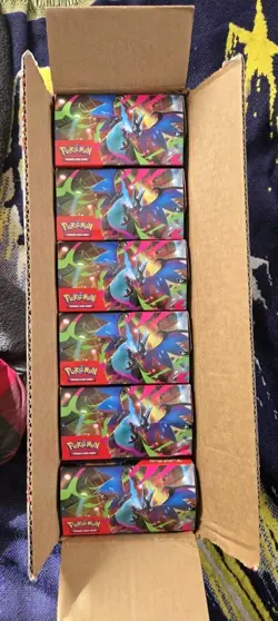Phantasmal Flames Booster Box Display Case EMPTY Box X 6 NO Packs NO Cards - Image 1