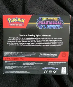 Phantasmal Flames Booster Box Display Case EMPTY Box X 6 NO Packs NO Cards - Image 3