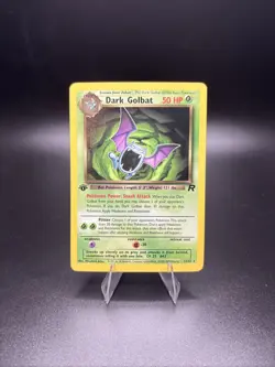 Pokemon Card - Dark Golbat Team Rocket 24/82 Rare 1st Edition - Image 1