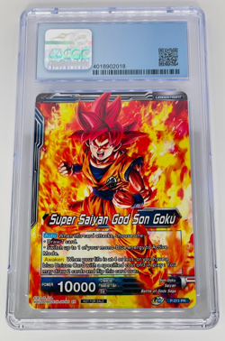 SSGSS Son Goku Soul Striker Reborn - Dragon Ball Super Card Game CGC Pristine 10 - Image 2