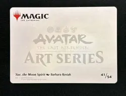 Yue, the Moon Spirit 41/54 Avater the Last Airbender Art Series Gold Stamped - Image 3