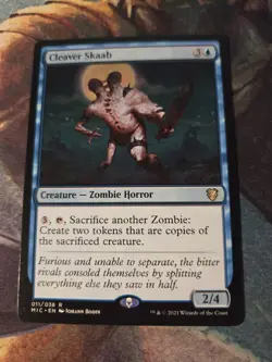 MTG- Cleaver Skaab Commander: Innistrad: Midnight Hunt Regular - Image 2