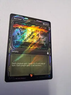 MTG - Nuclear Fallout (Showcase) (Surge Foil) - Universes Beyond: Fallout - LP - Image 3