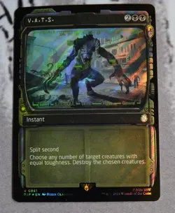 V.A.T.S. (Showcase) (Surge Foil) Universes Beyond: Fallout Foil - Image 1