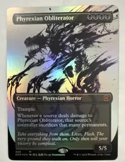 Phyrexian Obliterator (Showcase) Phyrexia: All Will Be One Foil - Image 1
