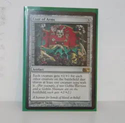 Magic The Gathering Coat Of Arms Magic M10 Core Set 2010 Rare NM - Image 1