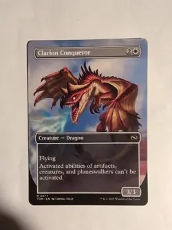 Clarion Conqueror (Borderless) Tarkir: Dragonstorm NM!!! - Image 2