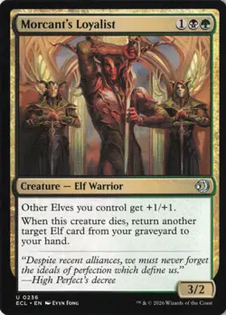 Morcant's Loyalist Lorwyn Eclipsed regular NM 236 - Image 1