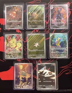 Surging Sparks NM Pokemon IR Card Lot Of 8 - Image 1
