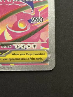 Pokemon Mega Venusaur Ex 177/132 Me01 Mega Evolution Full Art Holo Rare Card - Image 4